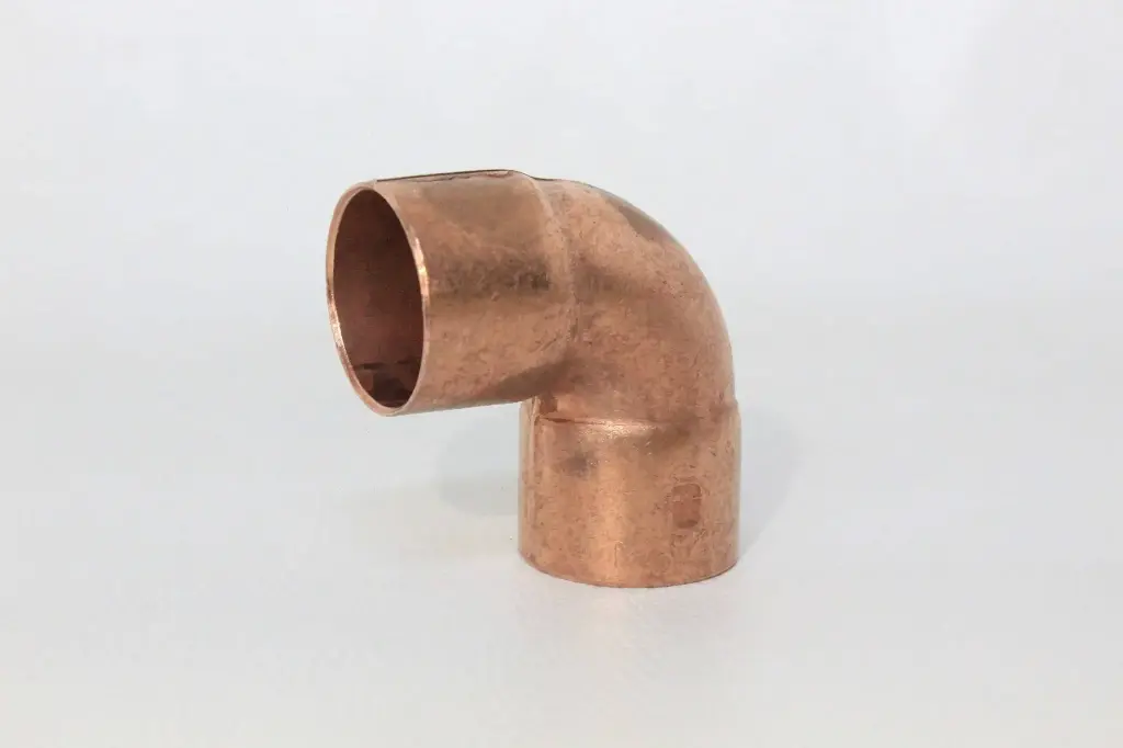 CODO DE COBRE 13X90