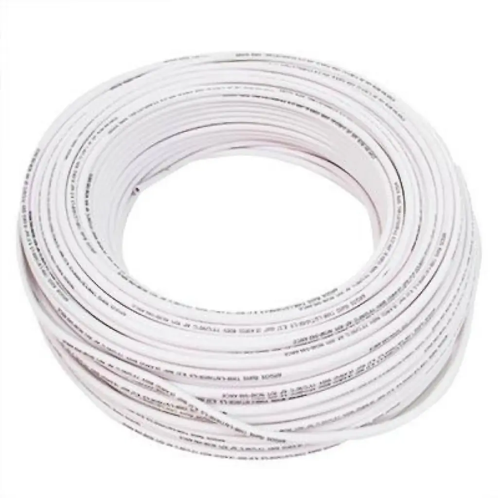[1100104] Cable Electrico TWC #10 100m Argos Color Blanco 