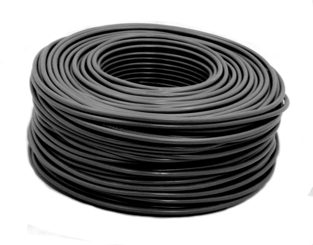[5946] Cable Electrico Munich Thw #12 100Mts High Power Color Negro 