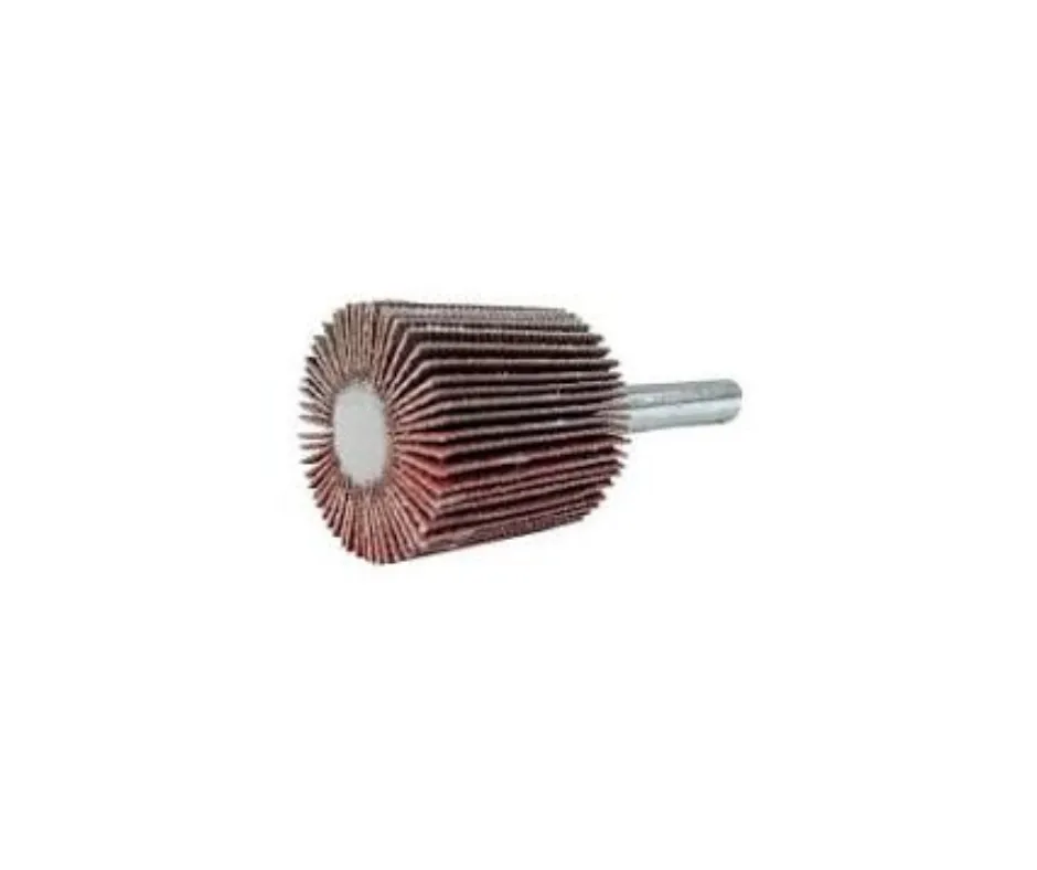 RUEDA FLAP C VASTAGO G 120 1X1X1/4 grano