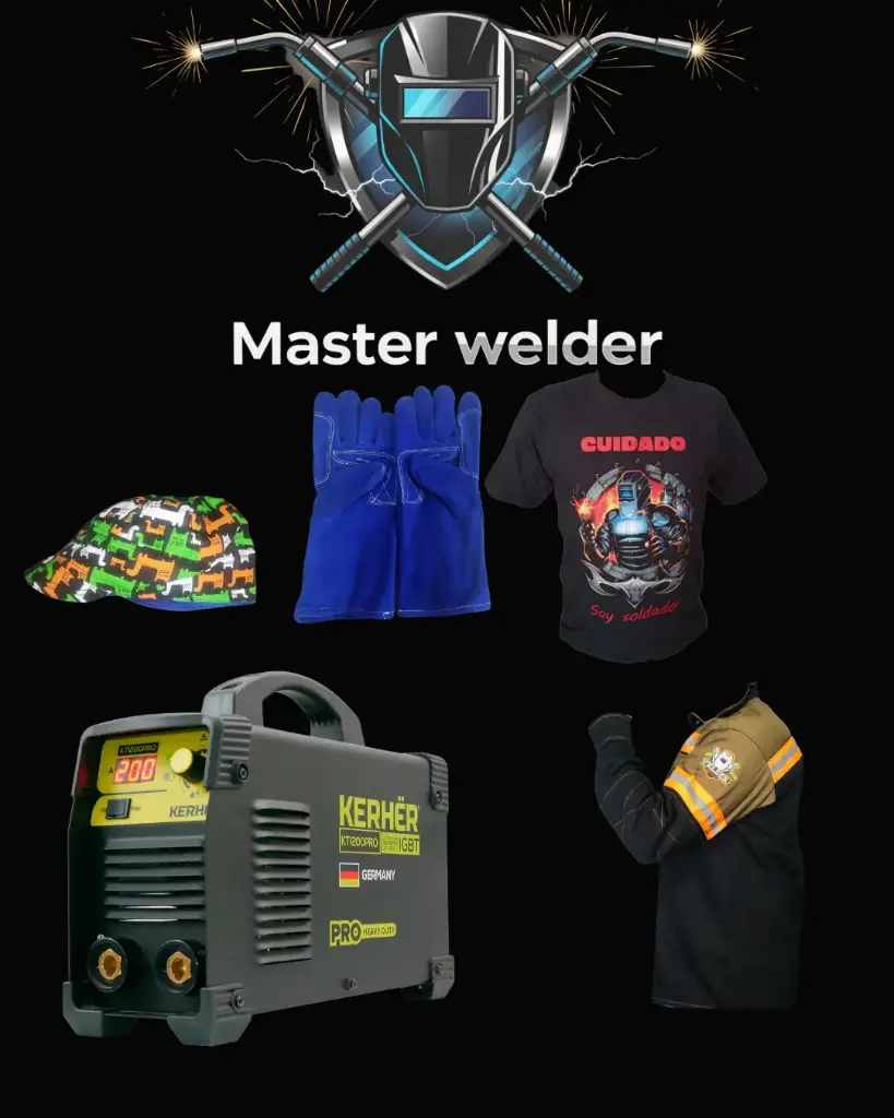 [XKITMSEH1] Paquete Maquina de soldar herrero